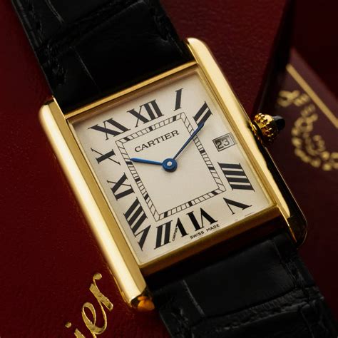 cartier tank watches|original cartier tank watch.